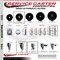 Service Caster 35 Inch Phenolic Wheel Swivel 34 Inch Threaded Stem Caster with Brake SCC SCC-TS20S3514-PHS-TLB-34212 - alternate 2